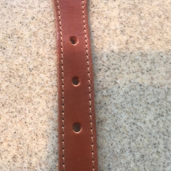 DKNY Vtg Leather Western Belt - Picture 5 of 8